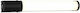Trio Lighting Piera Classic Lamp Bathroom with Integrated LED and Warm White Light Black 41x5.5cm