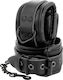 Darkness Leather Wrist Restraints Χειροπέδες Black