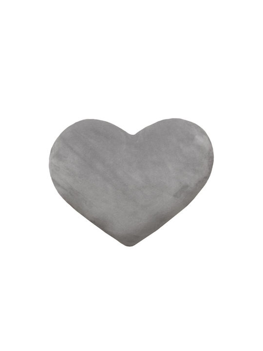 Saint Clair Pernă decorativă pentru copii Heart Silver 1716086121003 L30xH30buc