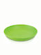 Viosarp Plate Desert Plastic Green with Diameter 18cm