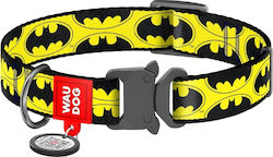 WauDog Batman Лого Ошийник в Жълт Цвят WauDog Batman Лого Ошийник в Жълт Цвят