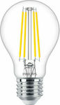 Philips LED Lampen für Fassung E27 und Form A60 Warmes Weiß 806lm Dimmbar 1Stück