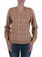 Women's Cardigan with Buttons Beige