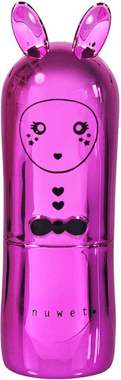 Inuwet Bunny Lip Balm for Kids Fuchsia Metal 3.5g