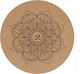 Physiomart Cork Exercise Mat Brown