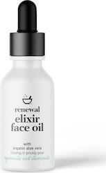 Pandrosia Elixir Face Oil Uleiuri corporale Ulei facial pentru Hidratare cu ulei de Trandafir sălbatic 30ml