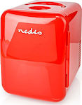 Nedis Ηλεκτρικό Φορητό Ψυγείο 12V Κόκκινο 4lt