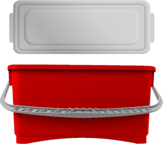 TTS Cleaning Bin for Cleaning Carts Bin with lid & handle
