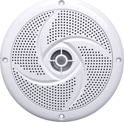 Eval Waterproof Marine Speaker 5.25" with 40W RMS White