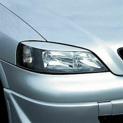 Motordrome Φρυδάκια Φαναριών Μπροστινά για Opel Astra G 1998-2004 Μαύρα