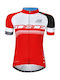 Force Lux Kurze Ärmel Radtrikot Rot
