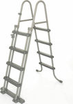 Bestway Pool Ladder with 4 Side Steps 163x76.5x118cm