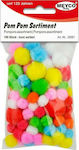 Meyco Craft Pom Pom Set of 100pcs