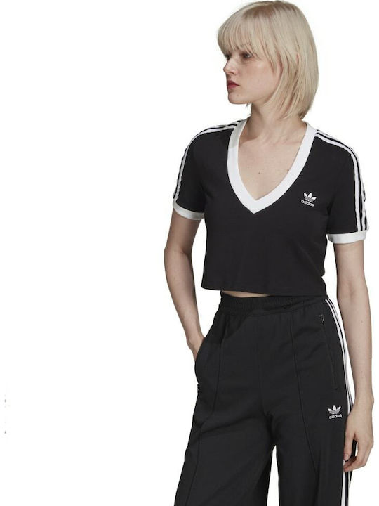 adidas Дамска Блуза Черна