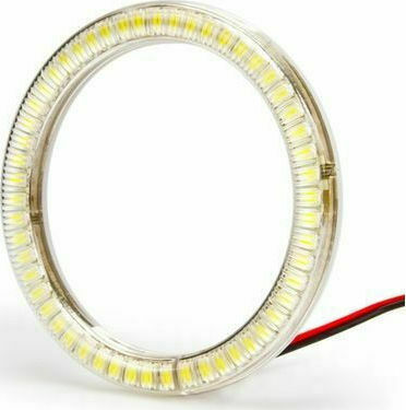 Car Headlight Angel Eyes Rings 12V White Color 1pcs