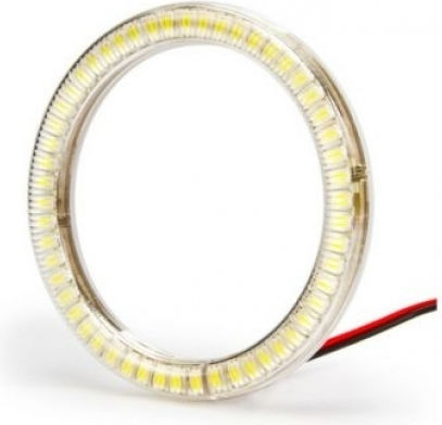 Car Headlight Angel Eyes Rings 12V BMW E46 White Color 1pcs