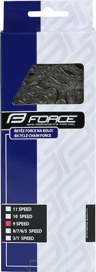 Force Bicycle Chain Black 9 Speed