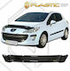 CA Plast Windbreaker Car Hood for Peugeot 308 1pcs