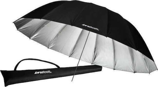 Skylux Parabolic Reflection Umbrella 180cm Ομπρέλα για Studio Black/Silver