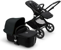 Bugaboo Πολυκαρότσι Fox 3 2 in 1 Complete Black/Mindnight Black