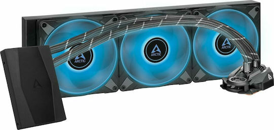 Arctic Liquid Freezer II 420 RGB с RGB Контролер Охлаждане AIO CPU с 3 Вентилатора 140мм