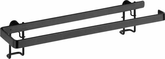 Wenko Wall Mounted Metallic Napkin Holder Gala Black 30.5x7cm 54838100
