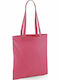 Westford Mill W101 Baumwolle Einkaufstasche in Rosa Farbe