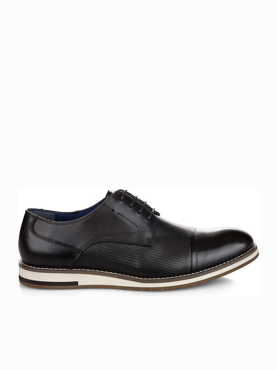 Men's Leather Casual Shoes Black