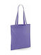 Westford Mill W101 Cotton Shopping Bag Violet