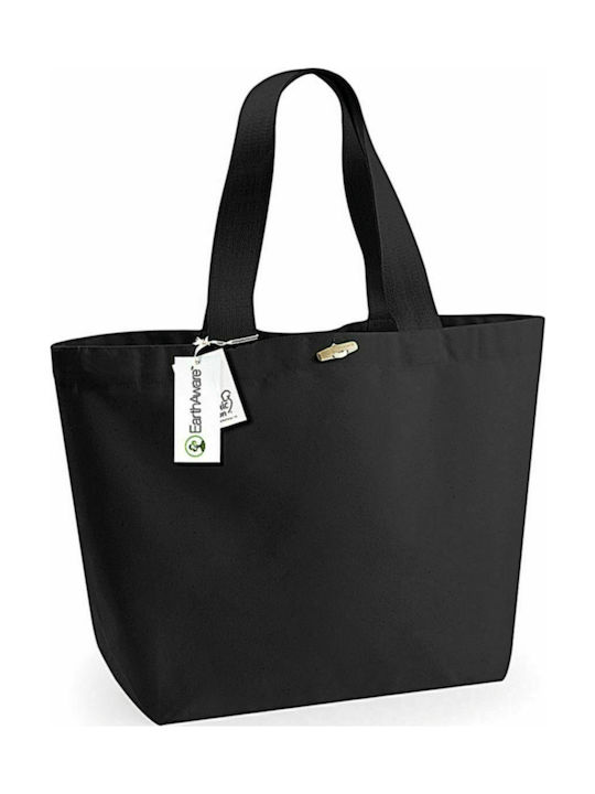 Westford Mill Earthaware W855 Υφασμάτινη Τσάντα για Ψώνια σε Μαύρο χρώμα