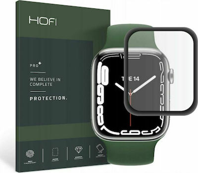 Hofi Pro+ Full Face Tempered Glass Προστατευτικό Οθόνης για το Apple Watch 45mm