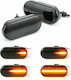 Tinted LED Flash Opel Vivaro 2001 Set of 2