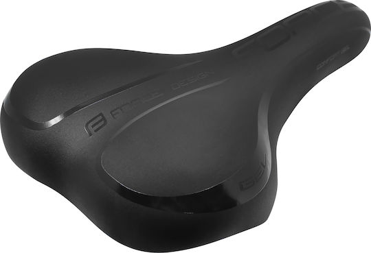 Force Comfort Black Bicycle Saddle City