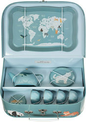 Sass & Belle Children's Tea Set - Endangered Animals for 3+ Years Sass & Belle Children's Tea Set - Endangered Animals for 3+ Years
