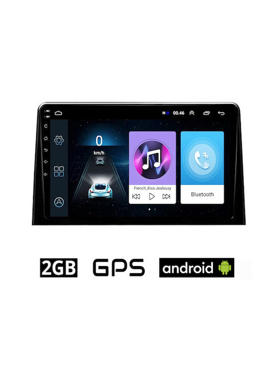 Car Audio System for Toyota Proace Honda City Proace City 2018+ (Bluetooth/USB/AUX/WiFi/GPS/Apple-Carplay/Android-Auto) with Touch Screen 10"