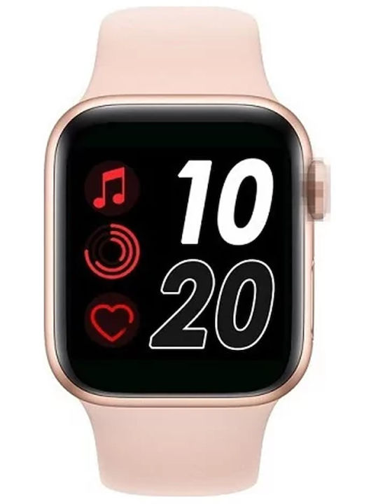 T55 Smartwatch with Heart Rate Monitor (Pink)