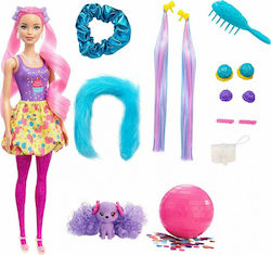 Barbie Hair Swaps Glittery Pink Color Reveal για 3+ Ετών Barbie Hair Swaps Glittery Pink Color Reveal για 3+ Ετών
