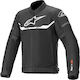 Alpinestars T-SP S Air Vară Bărbătesc Jachetă de Motocicletă Black/White