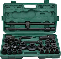 Crauss Socket 26 3/4 Ratchet With 3/4 Sockets 26 Pieces