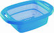 Hega Hogar Plastic Kitchen Strainer Blue 12x27c...