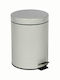 TnS Metallic Bathroom Basket 5lt Gray