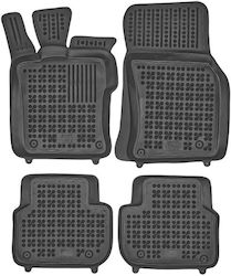 Rezaw Plast Σετ Μπροστινά και Πίσω 4τμχ για Jaguar XF 2015 Μαύρα Rezaw Plast Σετ Μπροστινά και Πίσω 4τμχ για Jaguar XF 2015 Μαύρα
