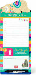 Legami Milano Llama Notebook Block with Pen Holder