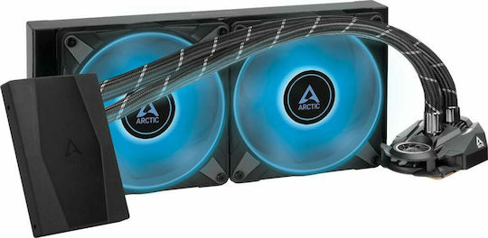 Arctic Liquid Freezer II 280 RGB cu Controller RGB Sisteme de Răcire cu Apă AIO CPU cu 2 Ventilatoare 140mm