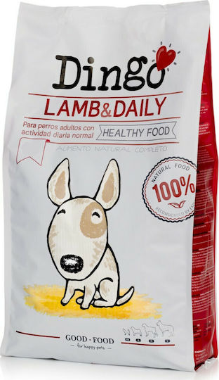 Dingonatura Dingo Lamb & Daily 12kg Dry Food for Adult Dogs with Lamb
