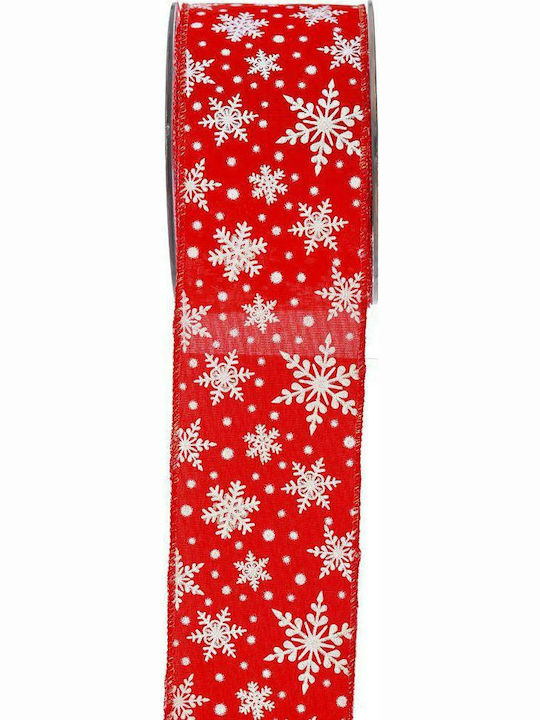 Kappa Decor Christmas Ribbon Red 900x7cm 1pc