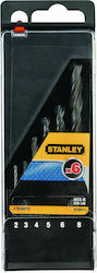 Stanley Set of 6 Drills for Metal