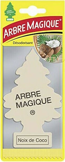 Arbre Magique Car Air Freshener Tab Pendand Arbre Magique Coconut