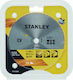 Stanley Cutting Disc Wood Hole Diameter 140mm with 100 Teeth 1pcs