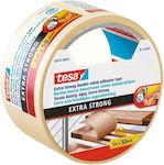 Tesa Extra Strong Αυτοκόλλητη Ταινία Διπλής Όψης Διάφανη 50mmx10m